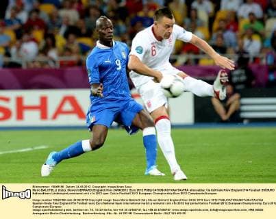 Mario BALOTELLI (Italy), Steven GERRARD (England) Kiev 24 06 2012 Euro 2012 allexsabba