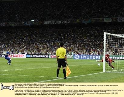 Kiev 24 06 2012 - Euro 2012 England vs. Italien -- gol Alessandro Diamanti 