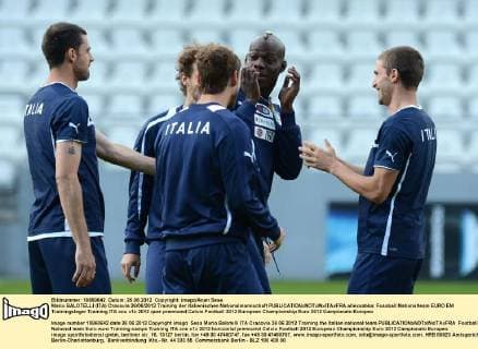 Mario BALOTELLI (ITA) Cracovia 26 06 2012 Training der italienischen Nationalmannschaft allexsabba