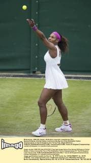 Serena Williams of United States in action during day two of the Wimbledon Tennis Championships at The All England Lawn Tennis Club. xNigelxWaldronx  ActionPlus20131986