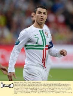 FUSSBALL EUROPAMEISTERSCHAFT 2012 HALBFINALE Portugal - Spanien 27.06.2012 Cristiano Ronaldo (Portugal) 