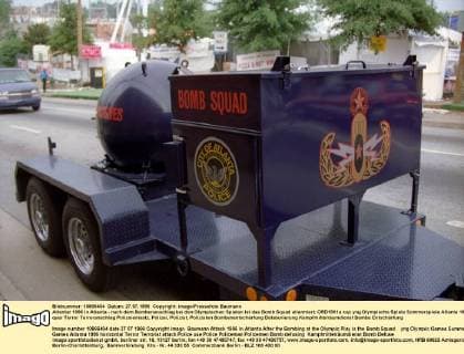 Attentat 1996 in Atlanta - nach dem Bombenanschlag bei den Olympischen Spielen ist das Bomb Squad allarmiert