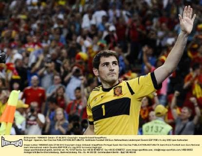 Portugal - Spanien, Iker Casillas 