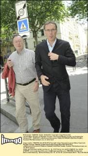 Laurent Blanc (Coach) und Philippe Tournon - Exclusivite Meeting am Sitz von Frankreichs Verband FFF - 28 06 2012 xJBAutissierxPanoramicx 