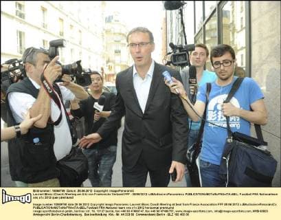 Laurent Blanc (Coach) Meeting am Sitz von Frankreichs Verband FFF - 28 06 2012 xJBAutissierxPanoramicx 