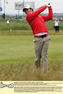 28.06.2012. County Antrim, Northern Ireland. Northern Ireland s Rory McIlroy during the first round of the Irish Open at his hometown course of Royal Portrush in County Antrim, Northern Ireland xianxbinesx  ActionPlus20132848