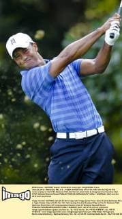 June 29, 2012 - Bethesda, MD, U.S. - TIGER WOODS tees off on the 14th hole during the 2nd round of play of the AT&T National PGA Golf Herren event held at Congressional Country Club AT&T National Second Round - ZUMAb21