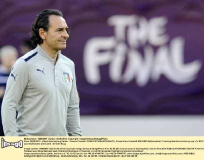 Kiew 30 06 2012 - Abschlusstraining Italien: Cesare Prandelli 