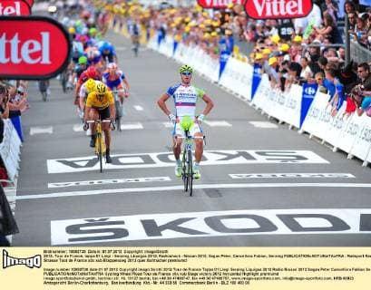 2012, Tour de France, tappa 01 Liegi - Seraing, Liquigas 2012, Radioshack - Nissan 2012, Sagan Peter, Cancellara Fabian, Seraing 