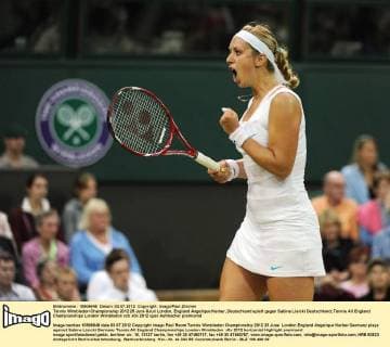 Tennis Wimbledon Championship 2012 25 Juni- 8Juli London, England Angelique Kerber, Deutschland spielt gegen Sabine Lisicki Deutschland
