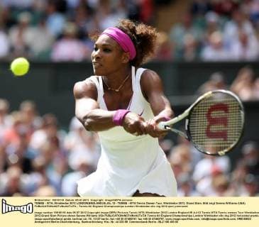 TENNIS - WTA, Wimbledon 2012 LONDON,ENGLAND,05.JUL.12 - TENNIS - WTA Tennis Damen Tour, Wimbledon 2012, Grand Slam. Bild zeigt Serena Williams (USA). 