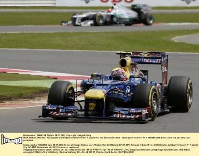 Mark Webber (Red Bull Racing) GP Großbritannien 2012 Formel 1 Grand Prix Großbritannien 2012