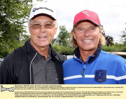 Charity Golfturnier zu Gunsten der Franz Beckenbauer Stiftung auf dem Golfkurs Seeschlösschen, Timmendorfer Strand Franz Beckenbauer, Hansi Hinterseer