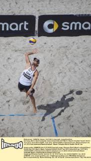 Germany, Berlin, Beachvolleyball, Smart Grand Slam 2012 Berlin, Beach Volleyball Swatch World Tour 2012, Julius Brink (GER), 12.07.2012, xHOCHxZWEIx xThomasxVictorx