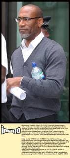 Anton Ferdinand s father Julian leaving Westminster Magistrates Court ,after the not guilty verdict in the John Terry racial abuse case, Friday, 13th July 2012 Photo by: i-Images StephenxLock i-Images  SLK