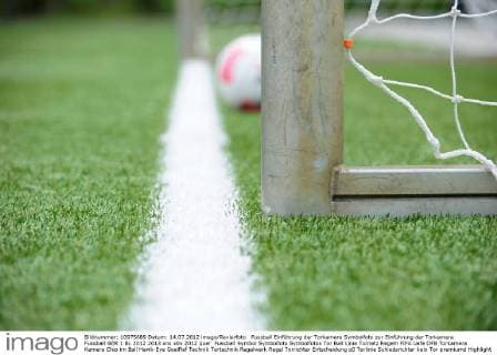 Fussball Einführung der Torkamera Symbolfoto zur Einführung der Torkamera