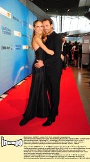 Sven Hannawald und Alena Gerber bei der Verleihung Bayerischer Sportpreis 2012 am 15.07.2012 in München Bayerischer Sportpreis 2012, Muenchen 