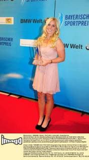 Antonia Scherer bei der Verleihung Bayerischer Sportpreis 2012 am 15.07.2012 in München Bayerischer Sportpreis 2012, Muenchen 