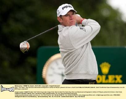 Golf - The Open - Day One Lee Westwood of England in action at Royal Lytham & St Anne s Golf Club 
