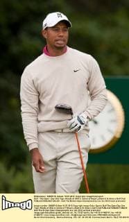 Golf - The Open - Day One Tiger Woods of USA in action at Royal Lytham & St Anne s Golf Club 
