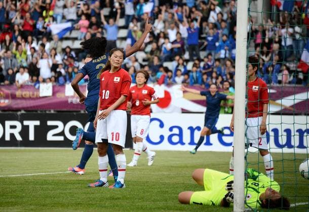 But Wendie RENARD (fra) FOOTBALL : France vs Japon - match amical - 19 07 2012 AnthonyBibard FEP Panoramic 