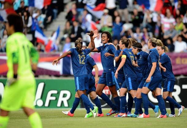 But Wendie RENARD (fra) FOOTBALL : France vs Japon - match amical - 19 07 2012 AnthonyBibard FEP Panoramic 