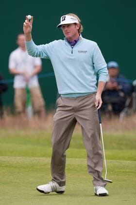 Golf - The Open - Day Two Brandt Snedeker of USA acknowledges the crowds applause as he finishes day two on 10 under par at Royal Lytham & St Anne s Golf Club 
