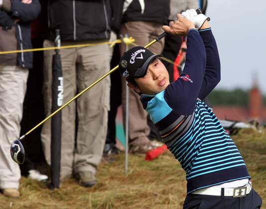 20.07.12 Lytham &amp; St Annes, England. Sang Moon Bae of Korea in action during the second round of The Open Golf Championship from the Royal Lytham &amp; St Annes course in Lancashire xActionplusxOperationsx  ActionPlus11304188