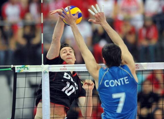 (MEN VOLLEYBALL) X MEMORIAL HUBERTA WAGNERA (GERMANY VS. ARGENTINA) N Z JOCHEN SCHOPS  20120720LUK010