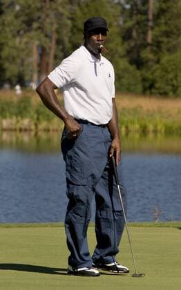 July 21, 2012 - Stateline, Nevada, USA - Michael Jordan plays in the 22nd annual American Century Championships at the Edgewood Tahoe Golf Course. The made-for-tv ACC, owned and broadcast by NBC Sports, is the world s premier celebrity golf tournament. American Century Championship - 2012 Saturday - ZUMAce6