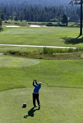 July 21, 2012 - Stateline, Nevada, USA - NFL American Football Herren USA Hall of Famer Marshall Faulk tees off during play in the 22nd annual American Century Championships at the Edgewood Tahoe Golf Course. The made-for-tv ACC, owned and broadcast by NBC Sports, is the world s premier celebrity golf tournament. American Century Championship - 2012 Saturday - ZUMAce6