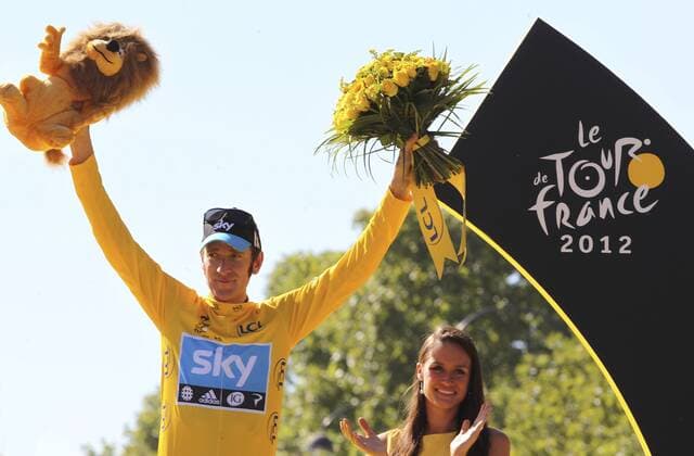 Radsport - TOUR DE FRANCE - 22.07.2012, 20. ETAPPE - RAMBOUILLET > PARIS CHAMPS-ELYSEES, SIEGER Bradley WIGGINS (GBR SKY), -