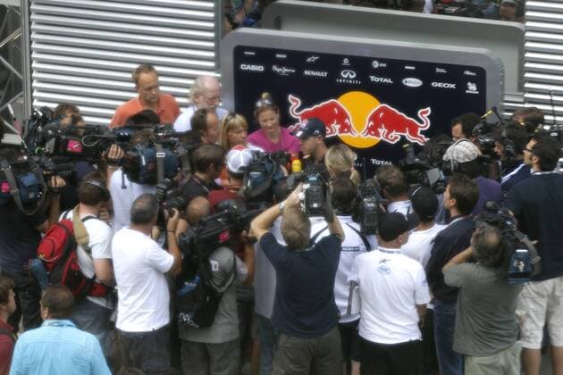Sebastian Vettel (Red Bull Racing) GP Ungarn 2012 Formel 1 Grand Prix Ungarn 2012