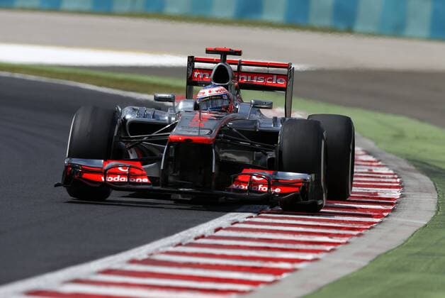 Motorsports: FIA Formula One World Championship 2012, Grand Prix of Hungary, 3 Jenson Button (GBR, Vodafone McLaren Mercedes), xHOCHxZWEIx
