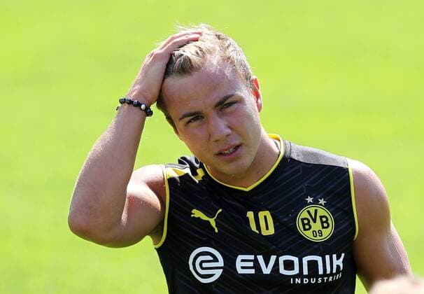Freitag 27.07.2012, 1. Fussballbundesliag Saison 2012 2013, Trainingslager in Bad Ragaz, BV Borussia Dortmund, Mario Götze (BVB) DeFodi001