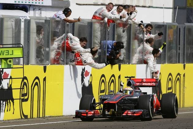 Lewis Hamilton (McLaren Mercedes) GP Ungarn 2012 Formel 1 Grand Prix Ungarn 2012