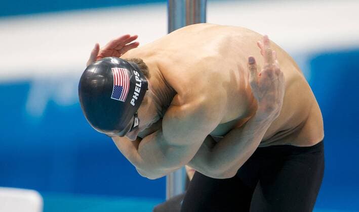 Olympia 2012 London 30.07.2012 Olympische Spiele London 2012 Schwimmen 200m Schmetterling Herren Halbfinale PHELPS Michael (USA)