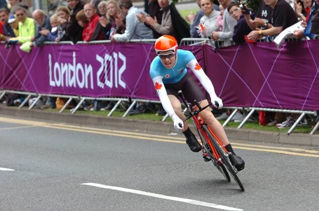 2012, Olimpiadi cronometro elite donne, Canada 2012, Hughes Clara, Esher 