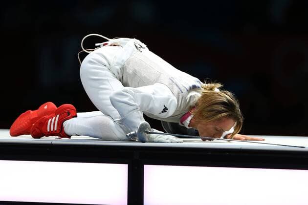 Valentina Vezzali (ITA), AUGUST 2, 2012 - Fencing : Women s Team Foil Final at ExCeL during the London 2012 Olympic Games in London, UK.  (jyfa077054)
