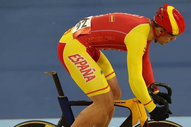 Mazquiaran Hodei ( esp ) CYCLISME : Vitesse Hommes - JO 2012 - Londres - 04 08 2012 PATRICKPICHON PANORAMIC 