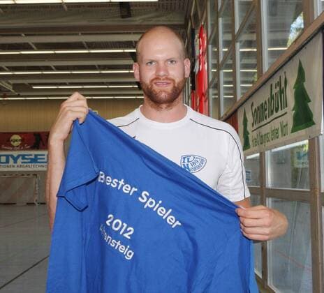Bester spieler des Turniers wurde Alexander Becker von TV Neuhausen Handball, Männer, Bundesliga, S-Cup Altensteig, 05.08.2012, Saison 2012 2013