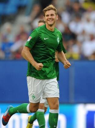 05-08-2012, Fussball, Saison 2012-2013, Liga total Cup 2012, Finale, Borussia Dortmund (BVB) - SV Werder Bremen, Jubel Niclas Füllkrug (Werder Bremen)