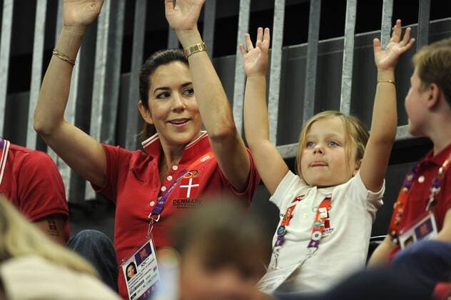 07-08-2012: Olympic Games, London 2012: Kronprinzessin Mary, Prinzessin Isabella (Dänemark) 