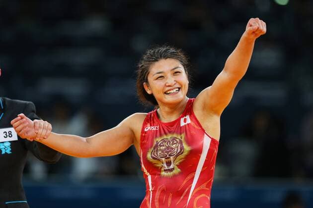 Kaori Icho (JPN), AUGUST 8, 2012 - Wrestling : Women s 63kg Freestyle Final at ExCeL during the London 2012 Olympic Games in London, UK.  (jyfa077503)