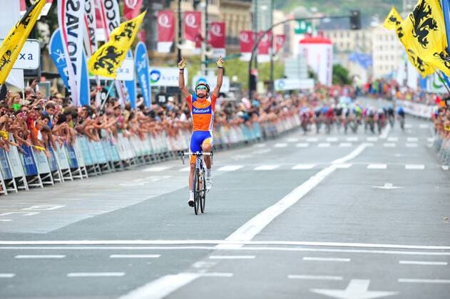 2012, Clasica San Sebastian, Sieger Luis Leon Sanchez Gil (ESP Rabobank), San Sebastian 