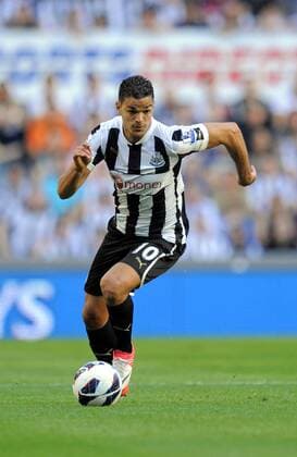 Newcastle United s Hatem Ben Arfa ..Barclays Premier League match between Newcastle United v Tottenham Hotspur at the Sports Direct Arena, Newcastle upon Tyne on the 18th August 2012. EDITORIAL USE ONLY. No use with unauthorised audio, video, data, fixture lists, club league logos or live services. Online in-match use limited to 120 images, no video emulation. No use in betting, games or single club league player publications.