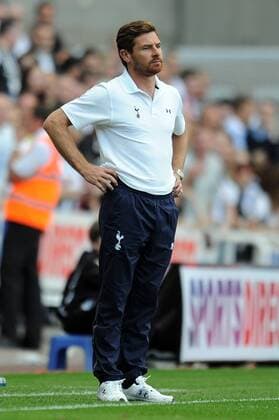 Football - Premier League - Newcastle United vs. Tottenham Hotspur. Andre Villas Boas (Spurs manager) at St James Park. 