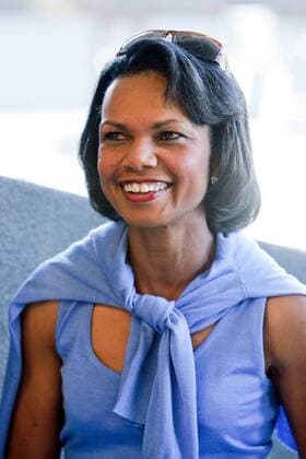Stanford, California, U.S. - Former United States Secretary of State, CONDOLEEZZA RICE smiles during the Bank of the West Classic, Sony Ericsson WTA Tennis Damen tour, women s tennis tournament at the Taube Family Tennis Stadium. Augusta National Admits Two Women Members - ZUMAq63