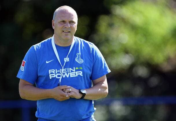 23.08.2012, Duisburg, Fussball, 2. Bundesliga, Training MSV Duisburg. Trainer Oliver Reck (Duisburg)