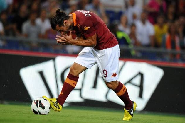Pablo Daniel Osvaldo (Roma) , AS Rom - Catania Calcio AntoniettaxBaldassarre